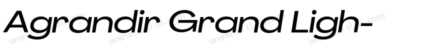 Agrandir Grand Ligh字体转换 Agrandir Grand Ligh字体转换